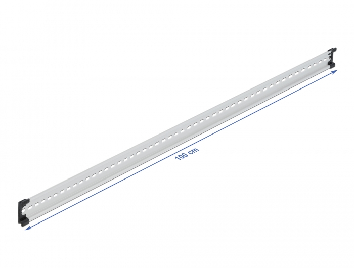 Hutschiene 35 x 7,5 mm (100 cm) Aluminium, Delock® [66178]