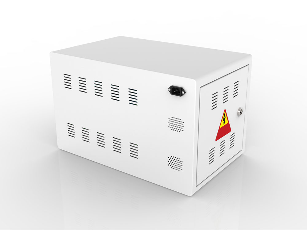 Good Connections® ANTARES T10S Tablet-Ladeschrank, UV-C Desinfektion, Sync-Funktion, grau