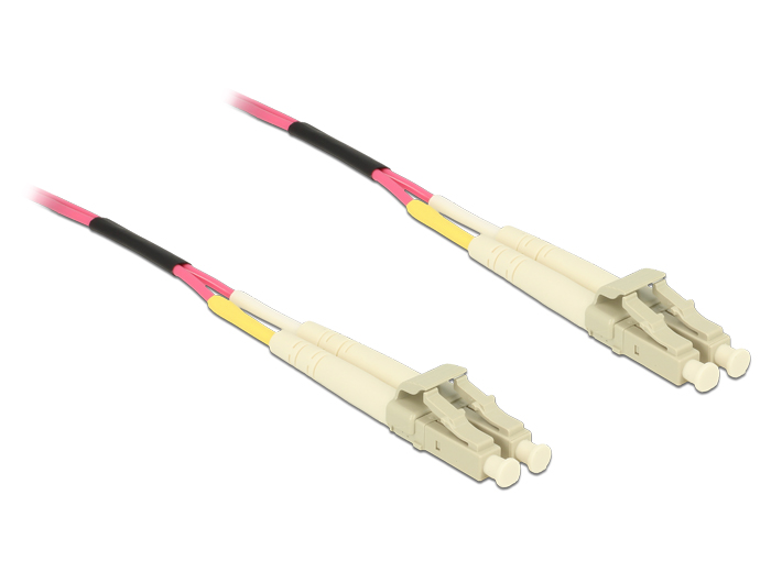 Kabel Lichtwellenleiter LC / LC Multimode OM4, 10m, Delock® [84644]