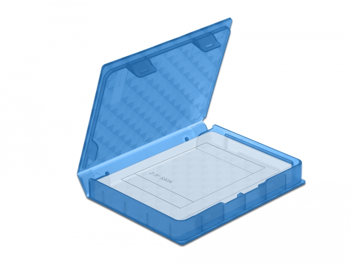 Schutzbox für 2.5" HDD / SSD blau, Delock® [18369]