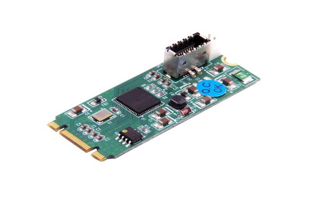 1-Port USB 3.1 Gen.2 (C-Anschluss) zu M.2 NFGG Karte, Exsys® [EX-48275]