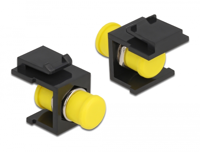 Keystone Modul FC Simplex Buchse > Buchse schwarz, Delock® [86851]