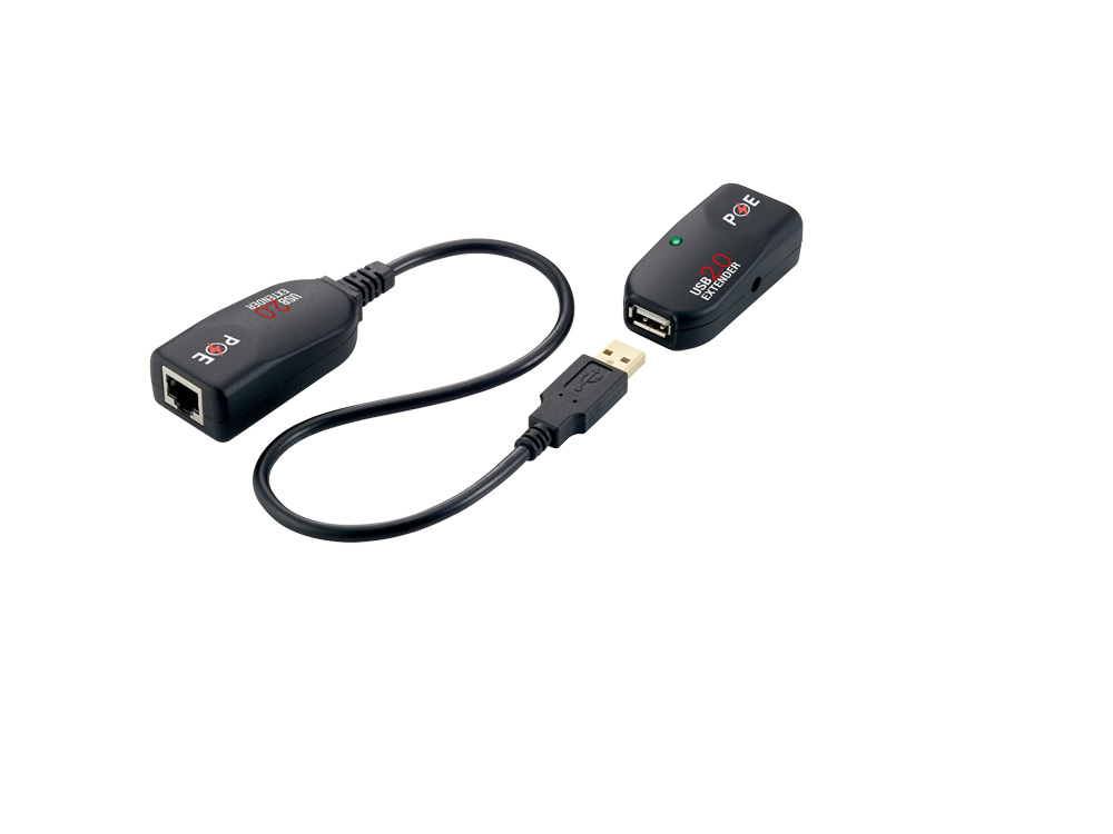 USB 2.0 Cat 5 Verlängerung, bis zu 50 m, LogiLink® [UA0207]