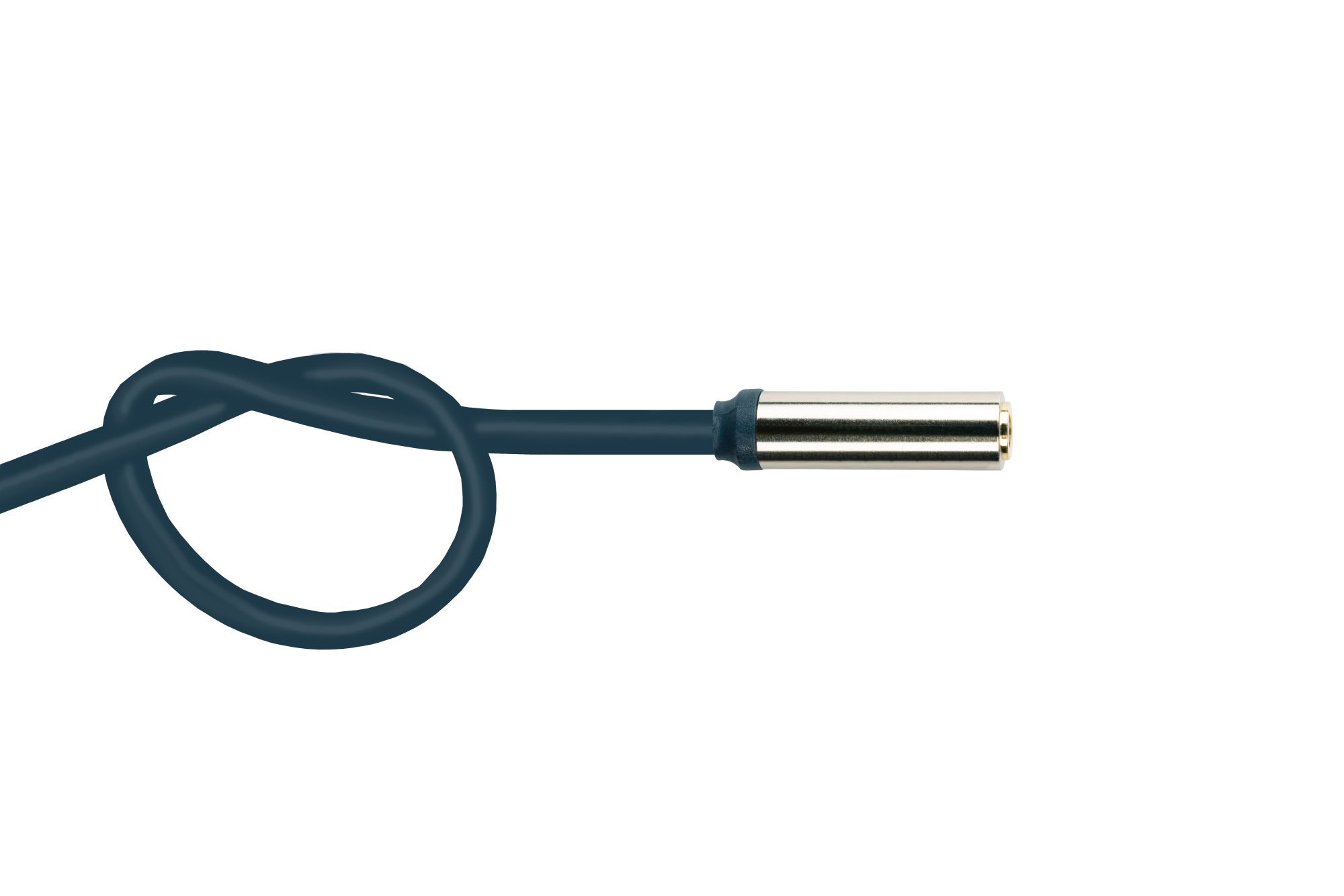 Audio Verlängerungskabel SmartFLEX, High-Quality, 3-poliger 3,5mm Klinkenstecker an Klinkenbuchse, dunkelblau, 3m, Good Connections®