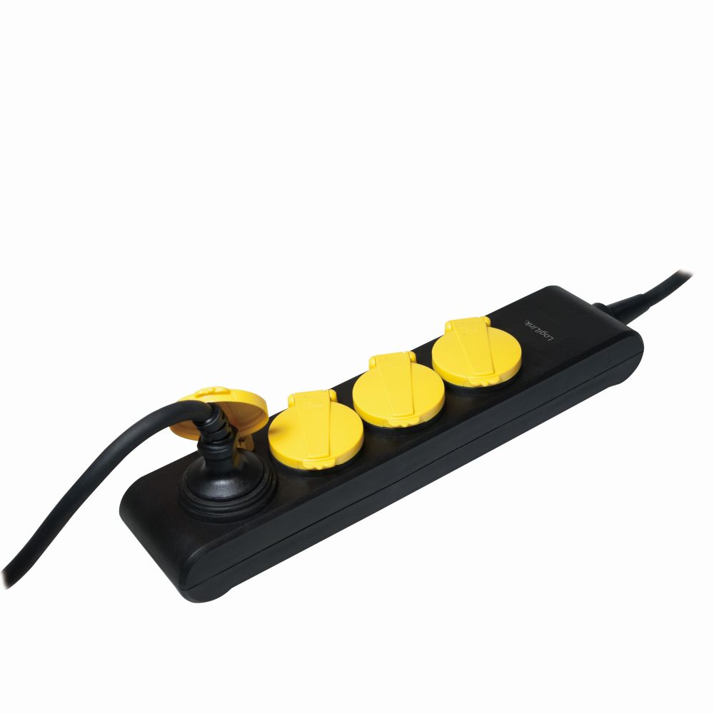 Feuchtraum-Steckdosenleiste, 4-fach, LogiLink® [LPS212]