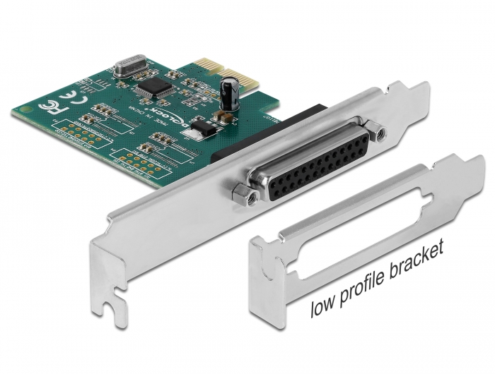 PCI Express Karte an 1 x Parallel IEEE1284, Delock® [90412]