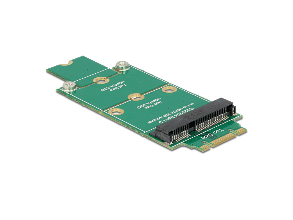 Adapter mSATA an M.2 NGFF, Delock® [62591]