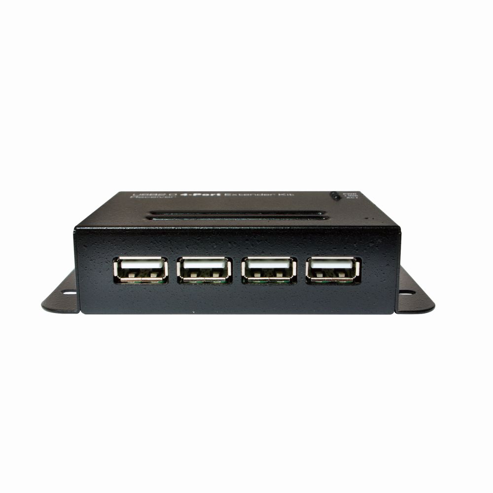 USB 2.0 Cat.5 Extender bis zu 50m mit 4 Port Hub, PoE, LogiLink® [UA0252]