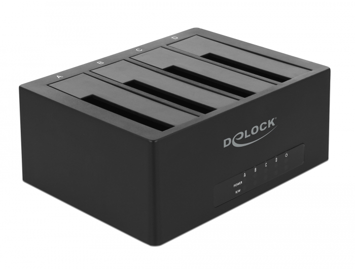 USB Type-C™ Dockingstation für 4x SATA HDD / SSD, Delock® [63930]