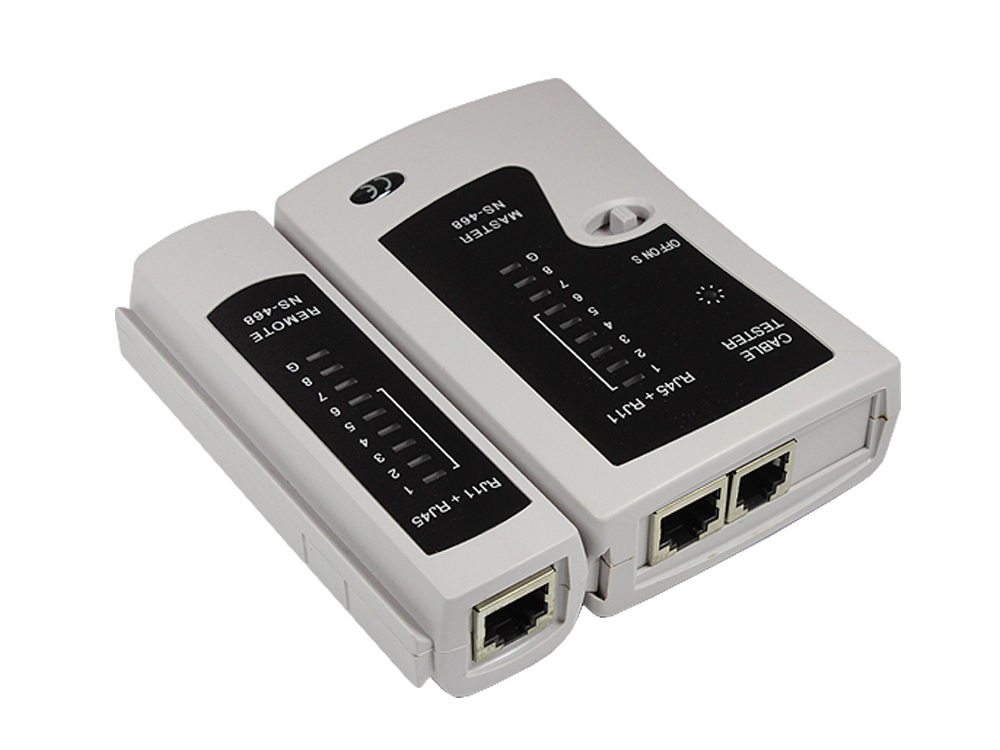 Universal Netzwerk Werkzeug Kit 6 in 1, inkl. 20x RJ45 Stecker/-Knickschutztüllen, Good Connections®