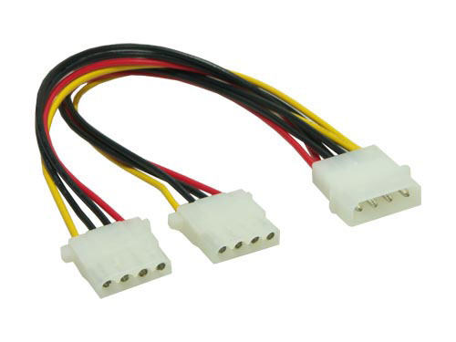 Y-Stromversorgungskabel, 2 x 5,25", Good Connections®