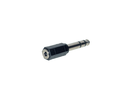 Audio Adapter 3,5mm Stereo Buchse / 6,3mm Stereo Stecker, Good Connections®