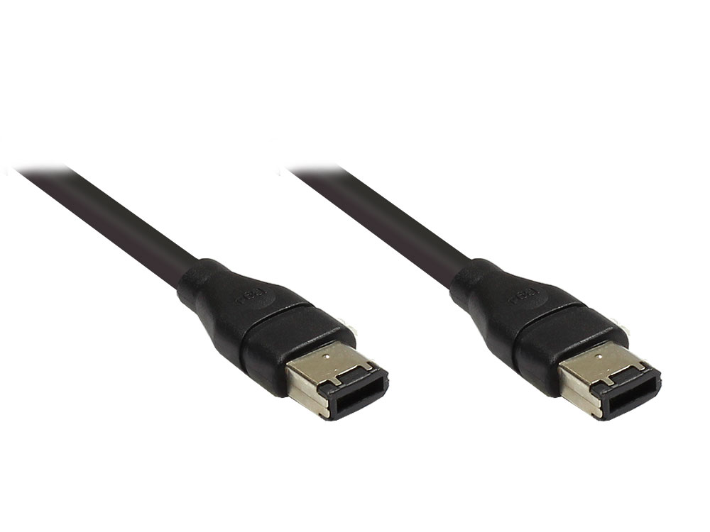Anschlusskabel FireWire IEEE1394a 6/6, 5m, Good Connections®