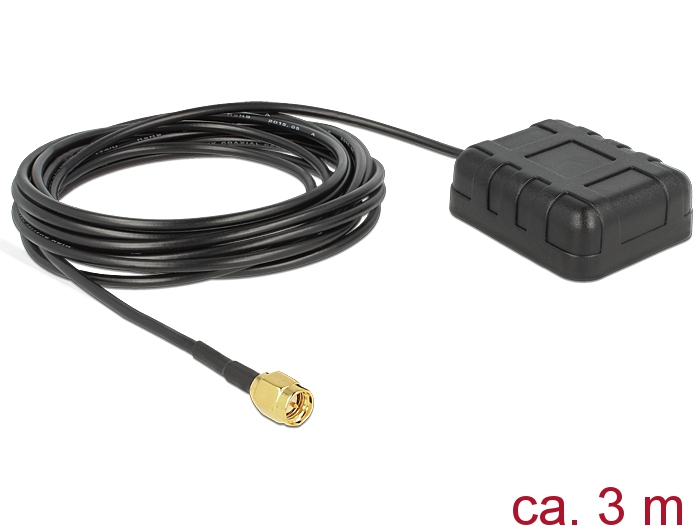 NL-290BG SMA BeiDou + GPS Multi GNSS Antenne, 3m , Navilock® [60554]