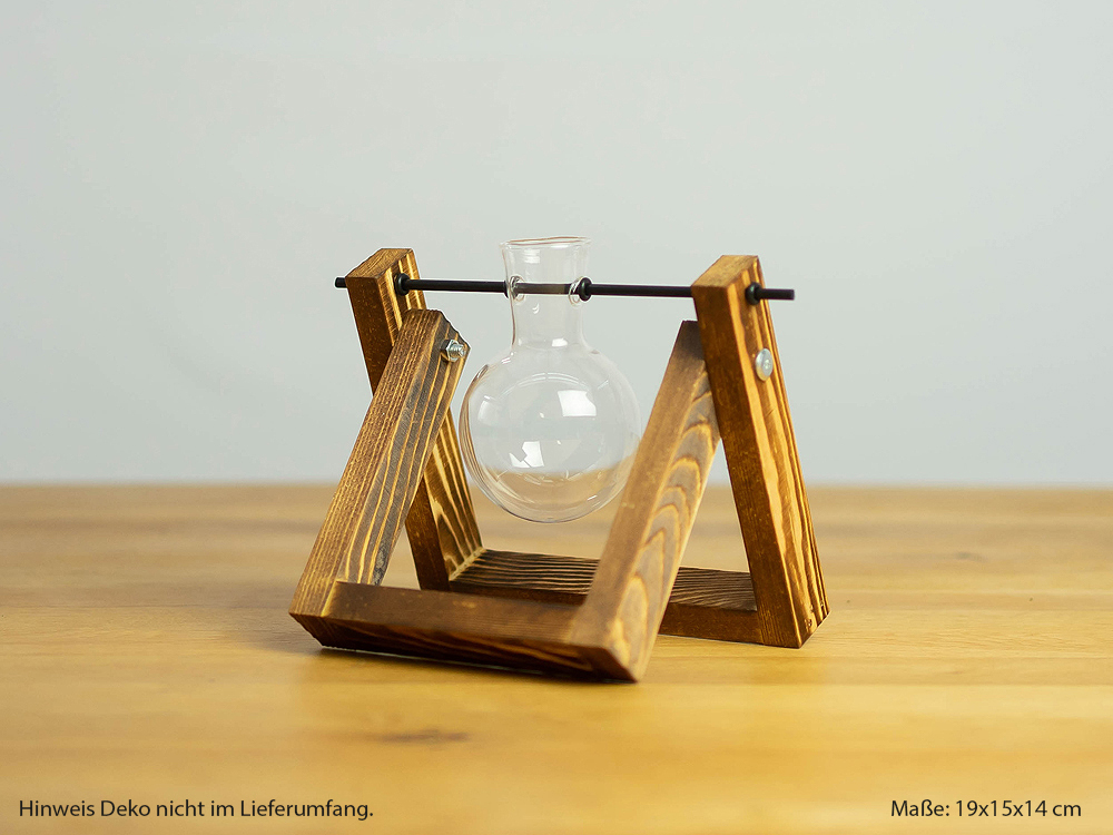 Deko-Blumenvase "Rundkolben"