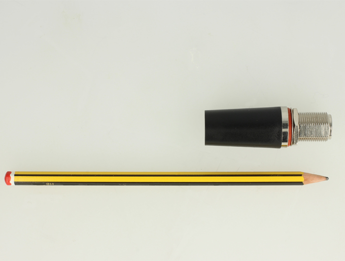 LTE Antenne N Buchse, 3dBi, omnidirektional, starr, Dachmontage outdoor, schwarz, Delock® [12456]