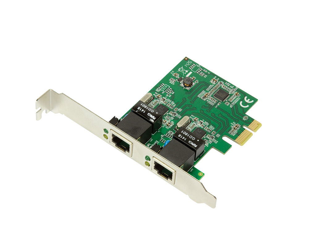 PCI Express Karte, Gigabit Lan, 2-Port, LogiLink® [PC0075]