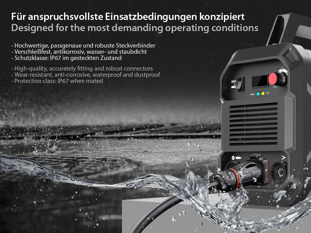 Industrie-Steckverbinder S2 - RJ45 Durchführungskupplung mit Arretierung und Flansch, RJ45 Buchse beidseitig, M24, IP67, Good Connections®