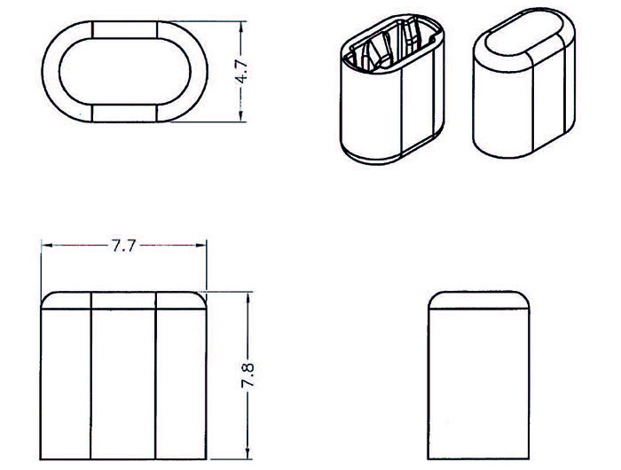 Staubschutz für Lightning Stecker 10 Stück, transparent, Delock® [64035]