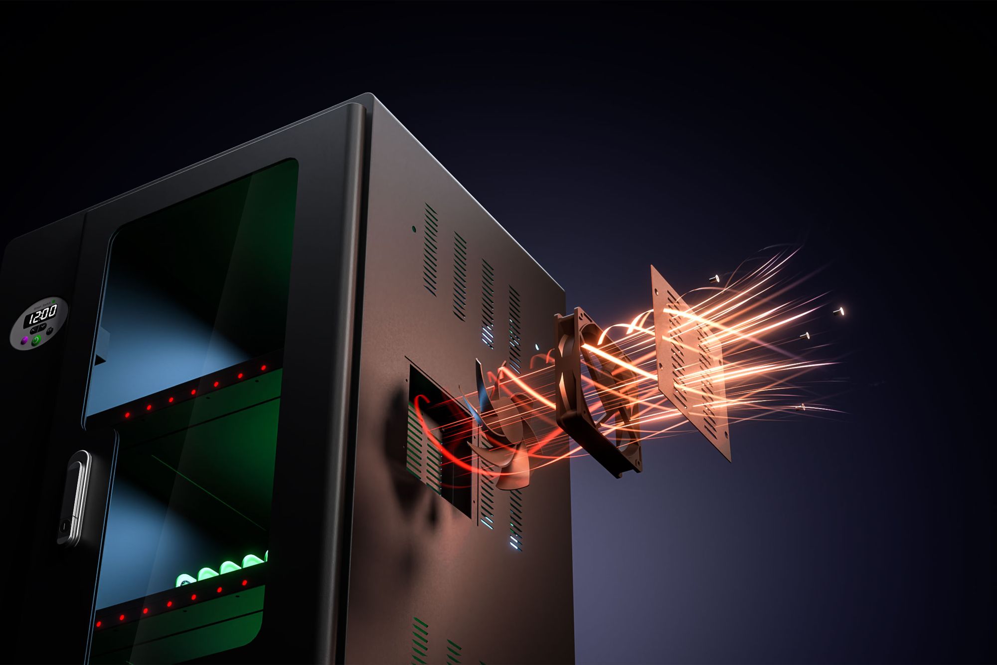 Good Connections® ANTARES T20S Tablet-Ladewagen, UV-C Desinfektion, Sync-Funktion, schwarz