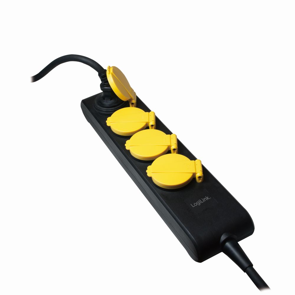Feuchtraum-Steckdosenleiste, 4-fach, LogiLink® [LPS212]