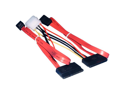 S-ATA all in one Kabel für 2 HDD, Delock® [84239]