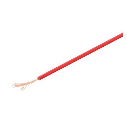 Kupferlitze isoliert, 10M, 1x0,14mm, rot, Good Connections®
