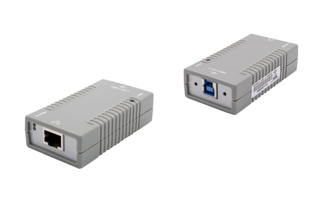 USB 3.0/3.1 (Gen.1) zu 1x Ethernet 1Gigabit, 4KV Optische Isolierung, inkl. Plastik Gehäuse mit Wandhalterung und USB 3.0 Kabel, Exsys® [EX-1321-4K]