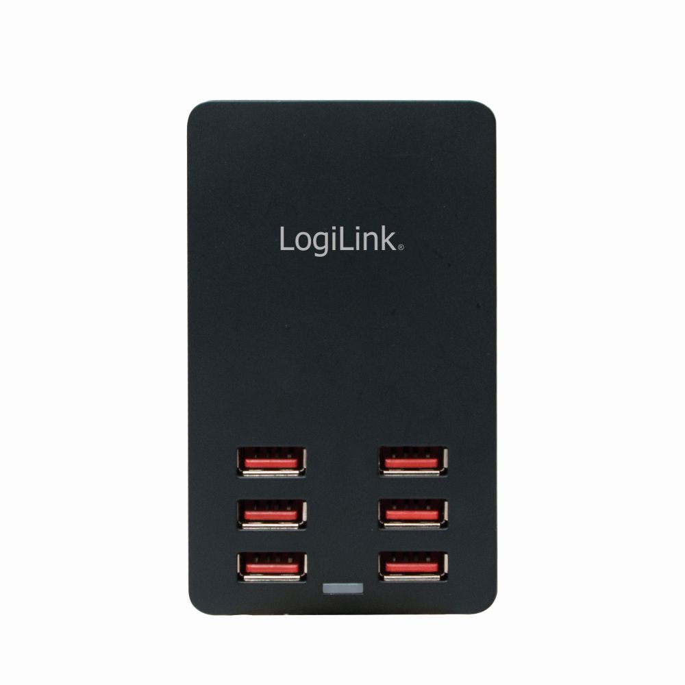 USB Tischladeadapter, 6x USB-Port, 32W, LogiLink® [PA0139]