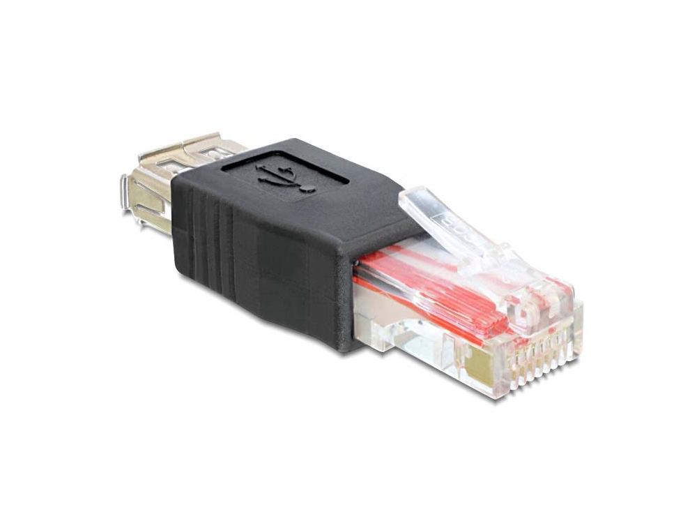Adapter USB Buchse an RJ45 Stecker, Delock® [65234]