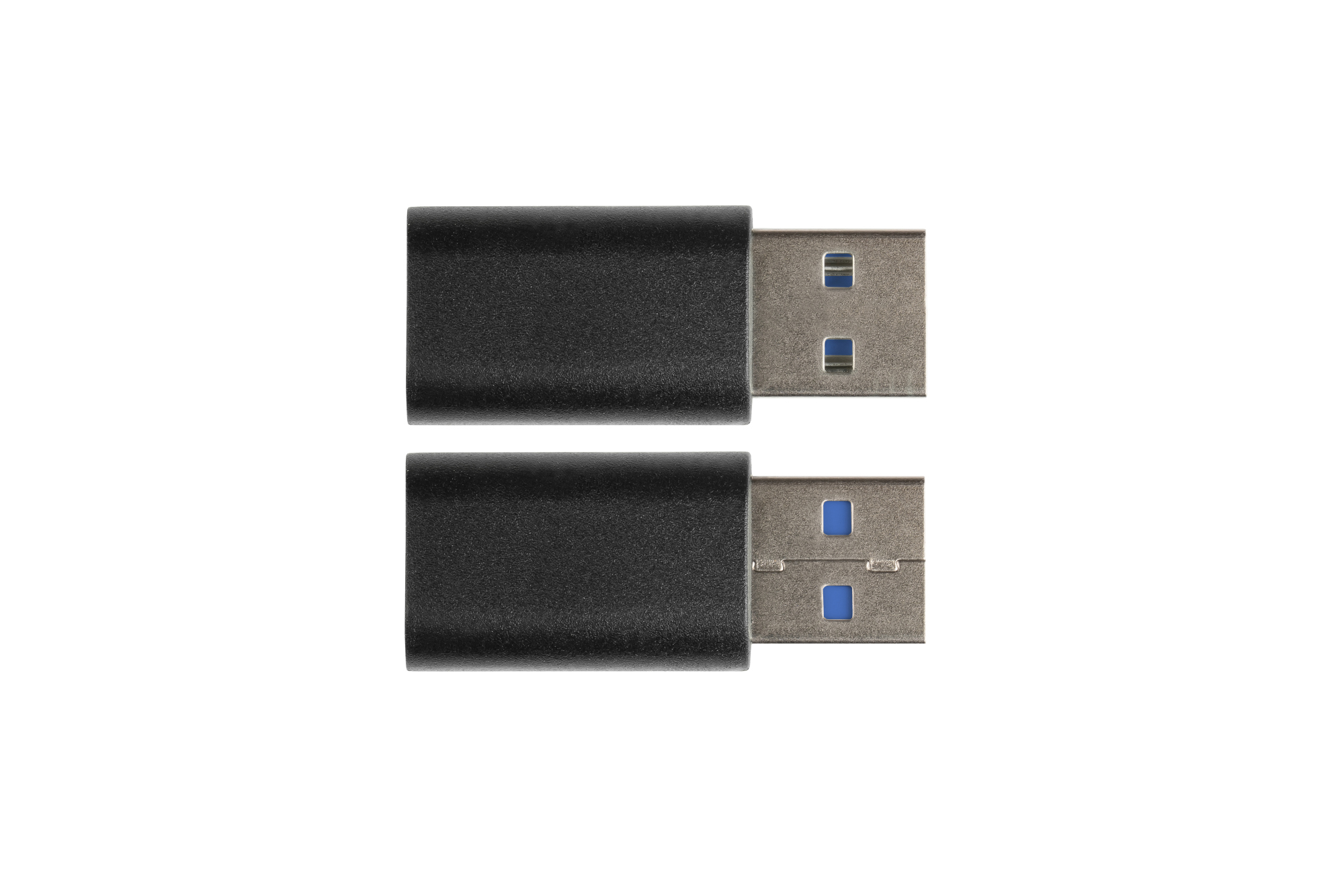 Adapter USB 3.0 / USB 3.1 (Gen. 1) Stecker A an USB-C™ Buchse, schwarz, Good Connections®