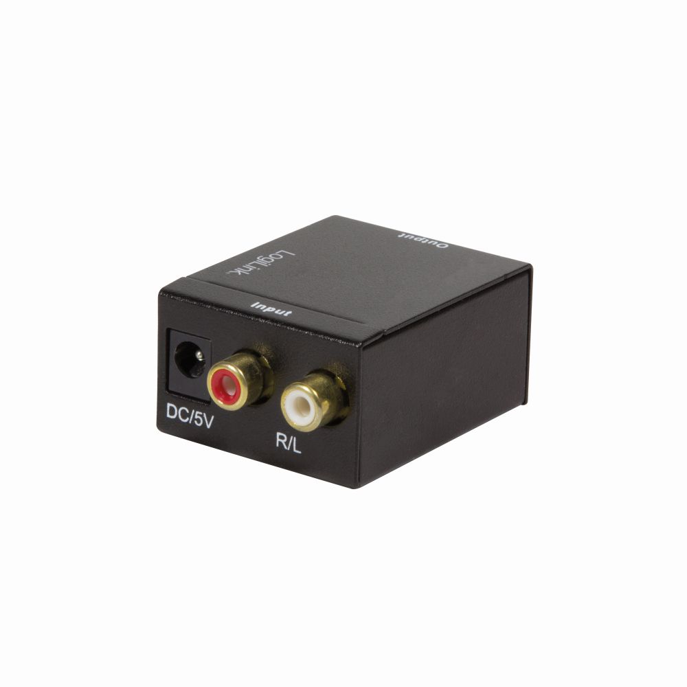 Analog L/R zu Koaxial und Toslink Audio-Konverter, LogiLink® [CA0102]