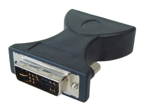 Adapter DVI Stecker (24+5) an 3x Cinch Buchse (RGB), Good Connections®