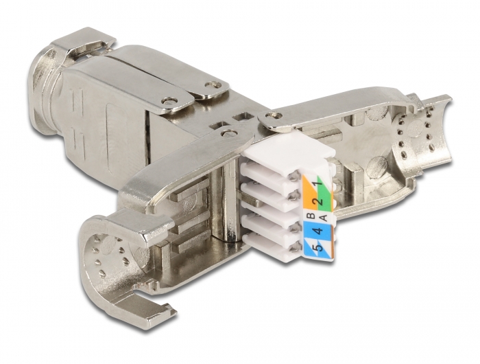Verbinder für Netzwerkkabel Cat.6 STP werkzeugfrei, Delock® [86928]