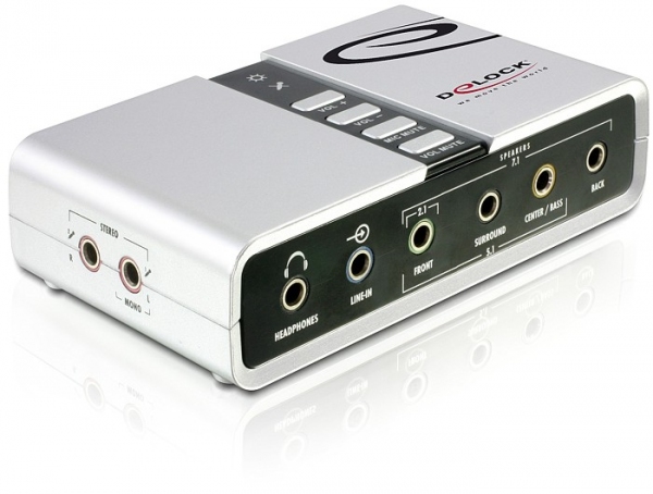 USB Sound Box 7.1, Delock® [61803]