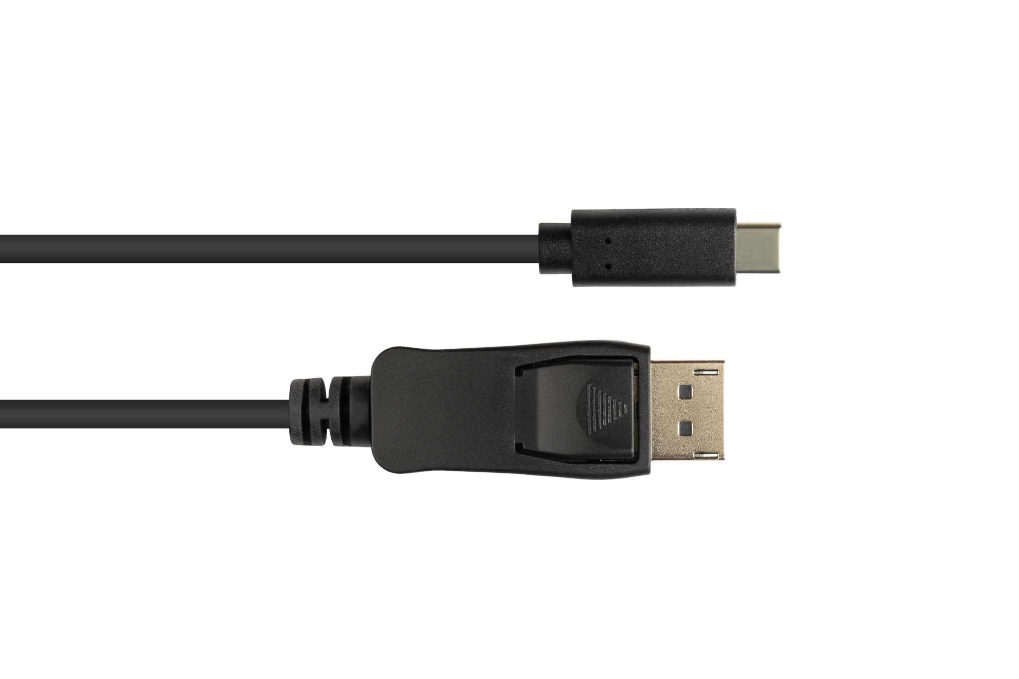 Adapterkabel USB-C™ Stecker an DisplayPort 1.2 Stecker, 4K / UHD @60Hz, CU, schwarz, 10m, Good Connections®