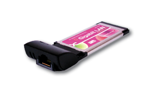 ExpressCard 1Gigabit LAN mit Realtek Chip-Set, Exsys® [EX-6087]